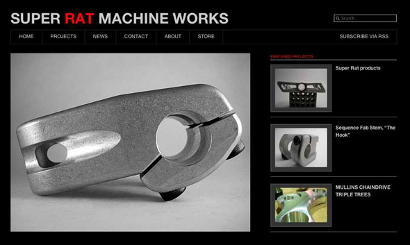 Super Rat Machine Works Website