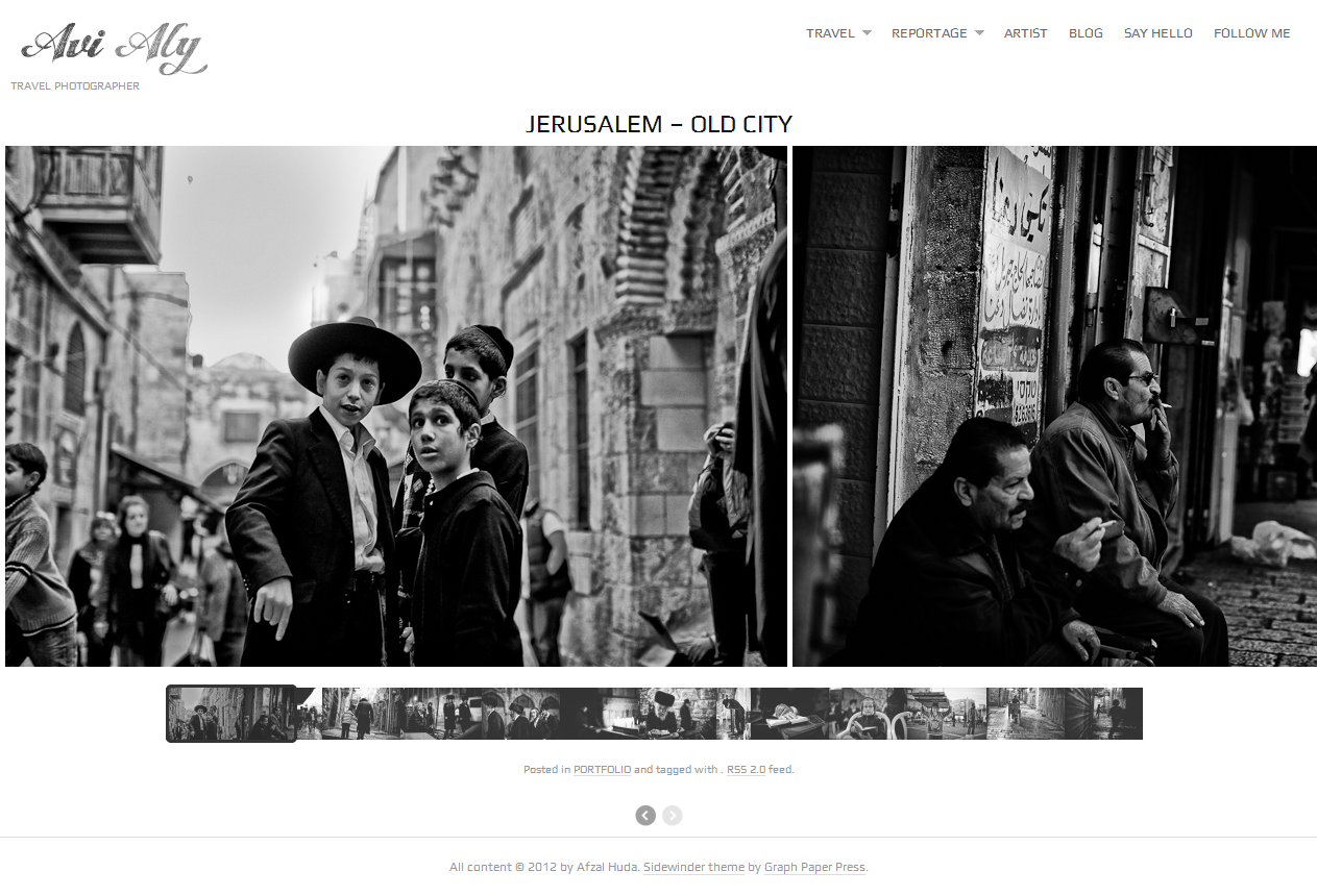 Afzal Huda Jerusalem – Old City | Graph Paper Press