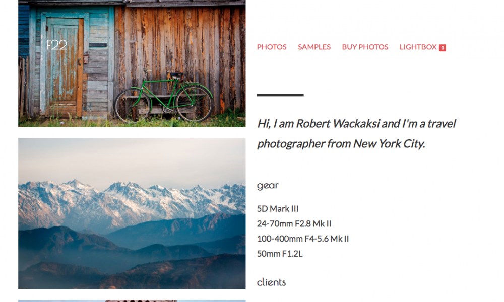 The F22 WordPress Theme: A New Take on the Modern Portfolio Website