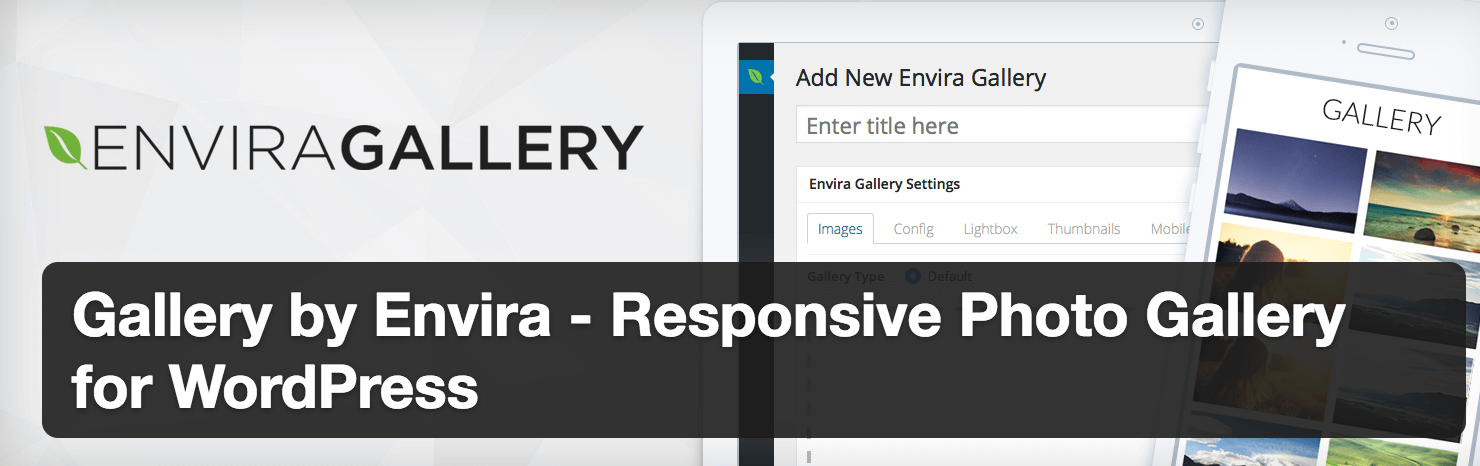The Envira Gallery plugin