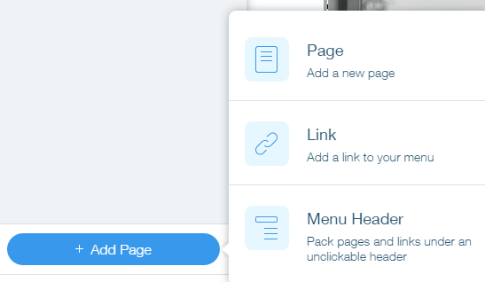 The option to add links.